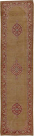 Antique Oushak Runner Rug (2' x 11')